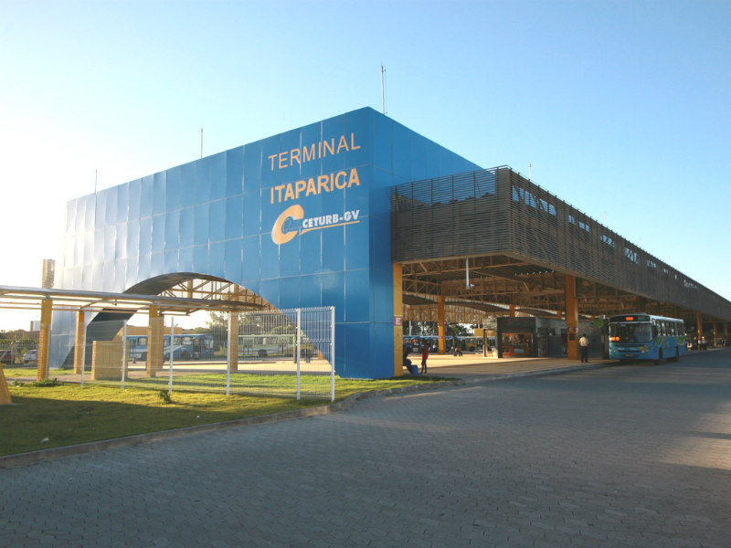 Entrada principal do terminal Itaparica