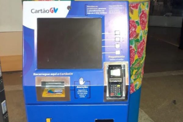 Com a instalação da máquina no Centro da Praia Shopping, são mais de 240 pontos de venda e recarga do CartãoGV espalhados pela Grande Vitória